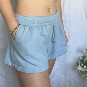 Light Blue Women's lounge Shorts